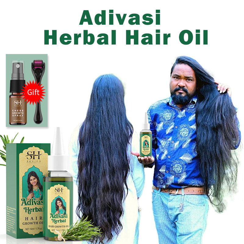 Ayurvedic & Herbal Wellness Kits - 50ml Original India Oil Adivasi Herbal