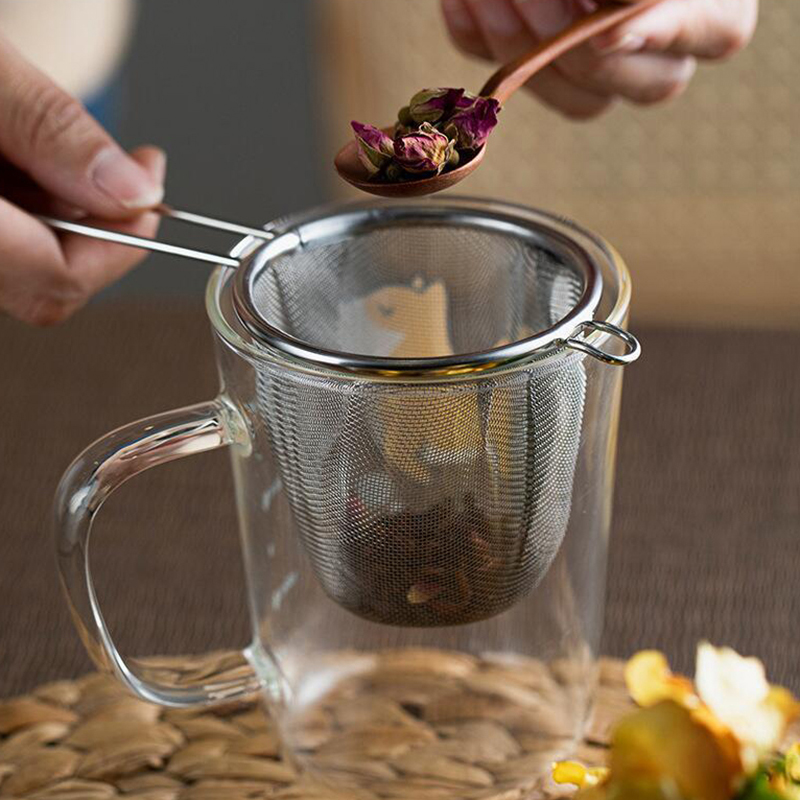Herbal Wellness Supplement - Stainless Steel Tea Infuser Reusable Tea