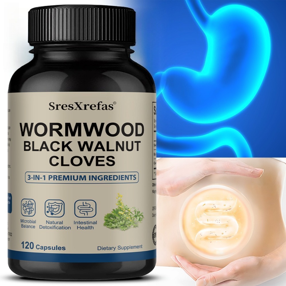 Herbal Wellness Supplement - Wormwood Black Walnut Clove - Herbal