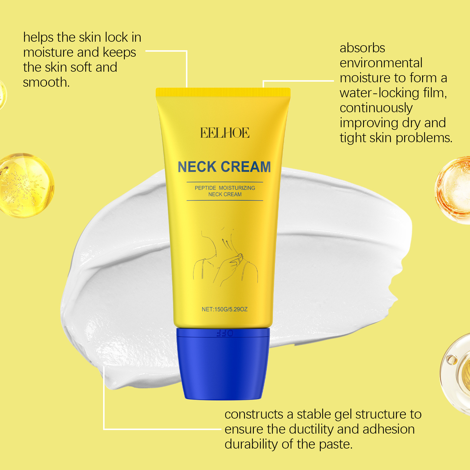 Eelhoe Neck Tightening Cream F - Milk Thistle Silymarin ulasan dan harga