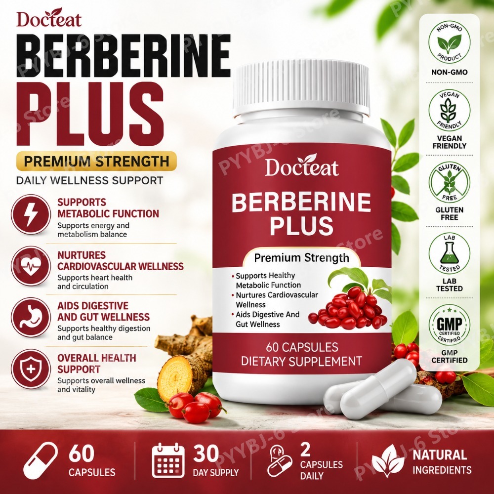 Berberine Plus Supplement 60Ca - Herbal Wellness Supplement ulasan dan harga