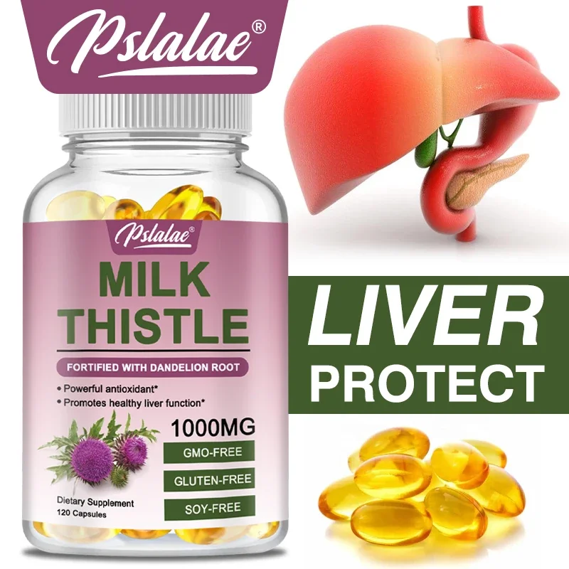 Premium Milk Thistle Supplemen - Milk Thistle Silymarin ulasan dan harga