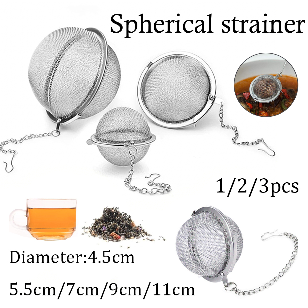 1-5pcs Tea Infuser Stainlesss  - Herbal Wellness Supplement ulasan dan harga