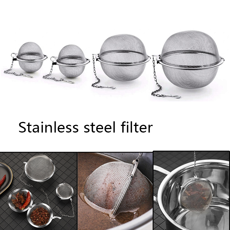 1-5pcs Tea Infuser Stainlesss  - Herbal Wellness Supplement ulasan dan harga