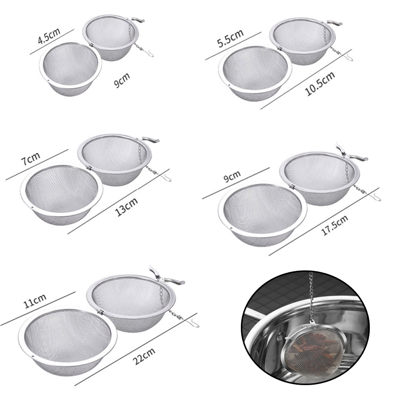 1-5pcs Tea Infuser Stainlesss  - Herbal Wellness Supplement ulasan dan harga