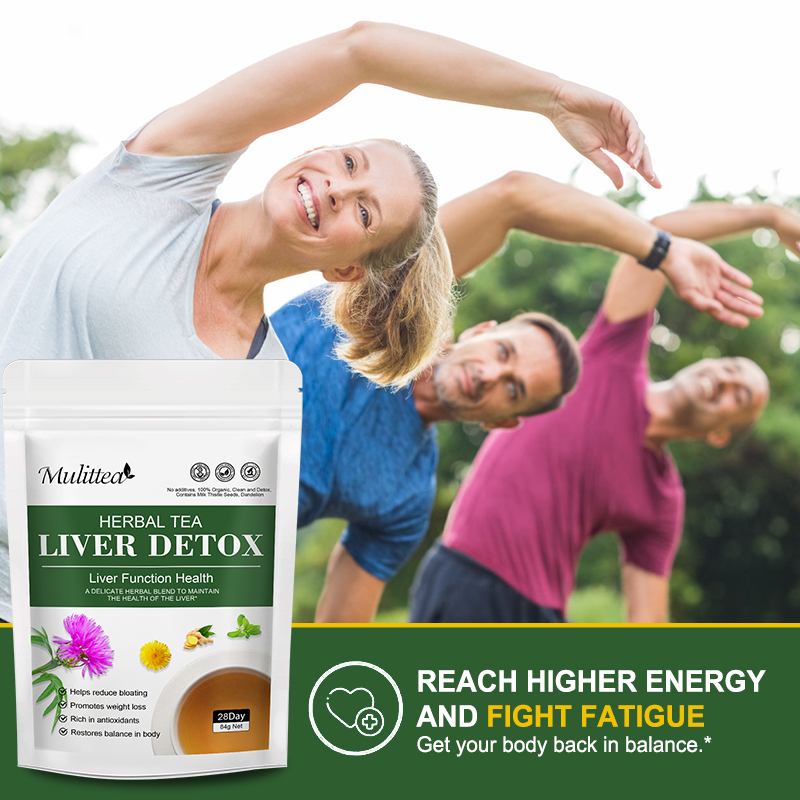 Mulittea Liver Detox Tea with  - Dandelion Detox Tea ulasan dan harga