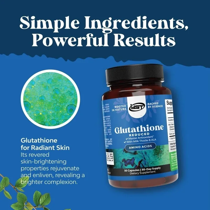 Reduced Glutathione Supplement - Milk Thistle Silymarin ulasan dan harga
