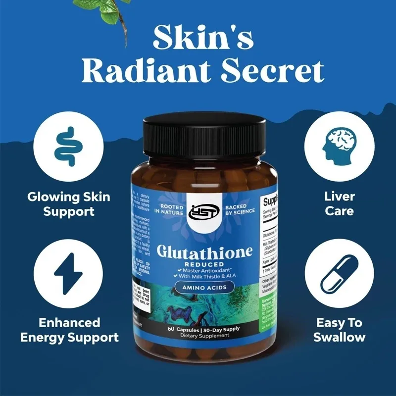 Reduced Glutathione Supplement - Milk Thistle Silymarin ulasan dan harga