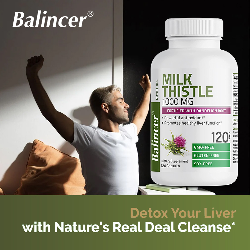 Natural Milk Thistle Supplemen - Milk Thistle Silymarin ulasan dan harga