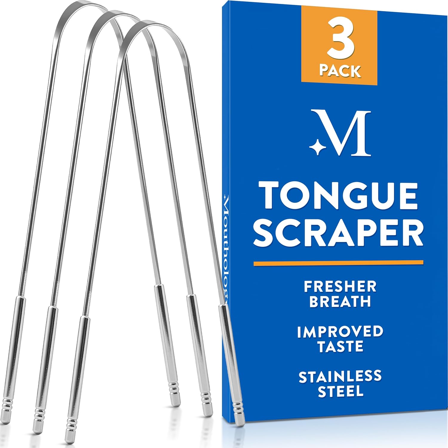 Tongue Scraper for Adults (3 P - Ayurvedic & Herbal Wellness Kits ulasan dan harga