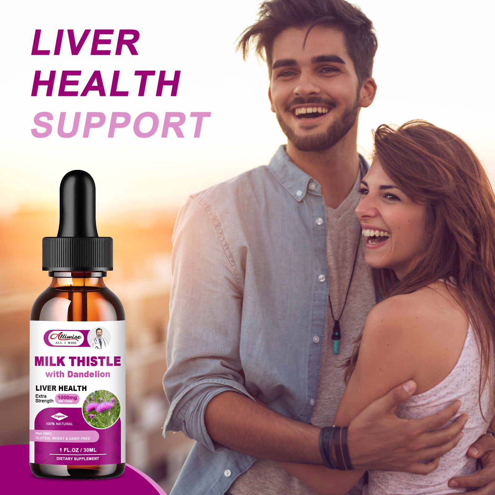 Liver Health Support Liquid Mi - Milk Thistle Silymarin ulasan dan harga