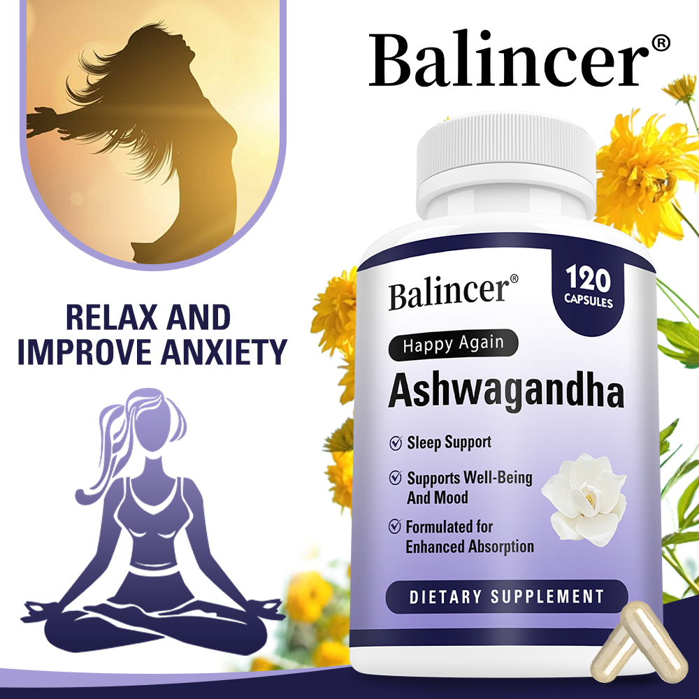 Ashwagandha Capsules, Stress R - Herbal Wellness Supplement ulasan dan harga