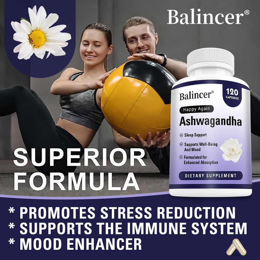 Ashwagandha Capsules, Stress R - Herbal Wellness Supplement ulasan dan harga