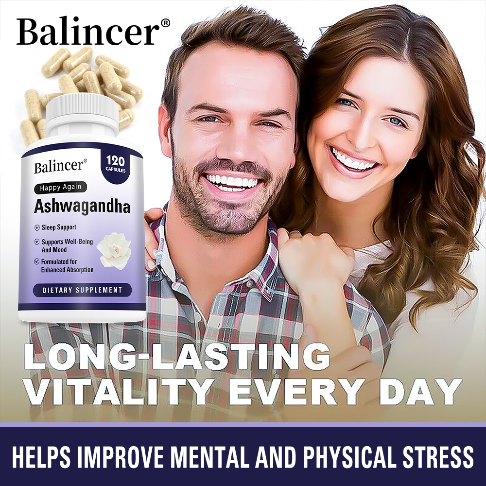 Ashwagandha Capsules, Stress R - Herbal Wellness Supplement ulasan dan harga