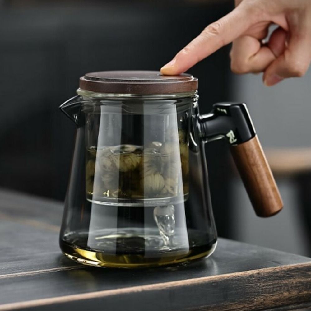 One-Touch Drip Glass Teapot 65 - Herbal Wellness Supplement ulasan dan harga