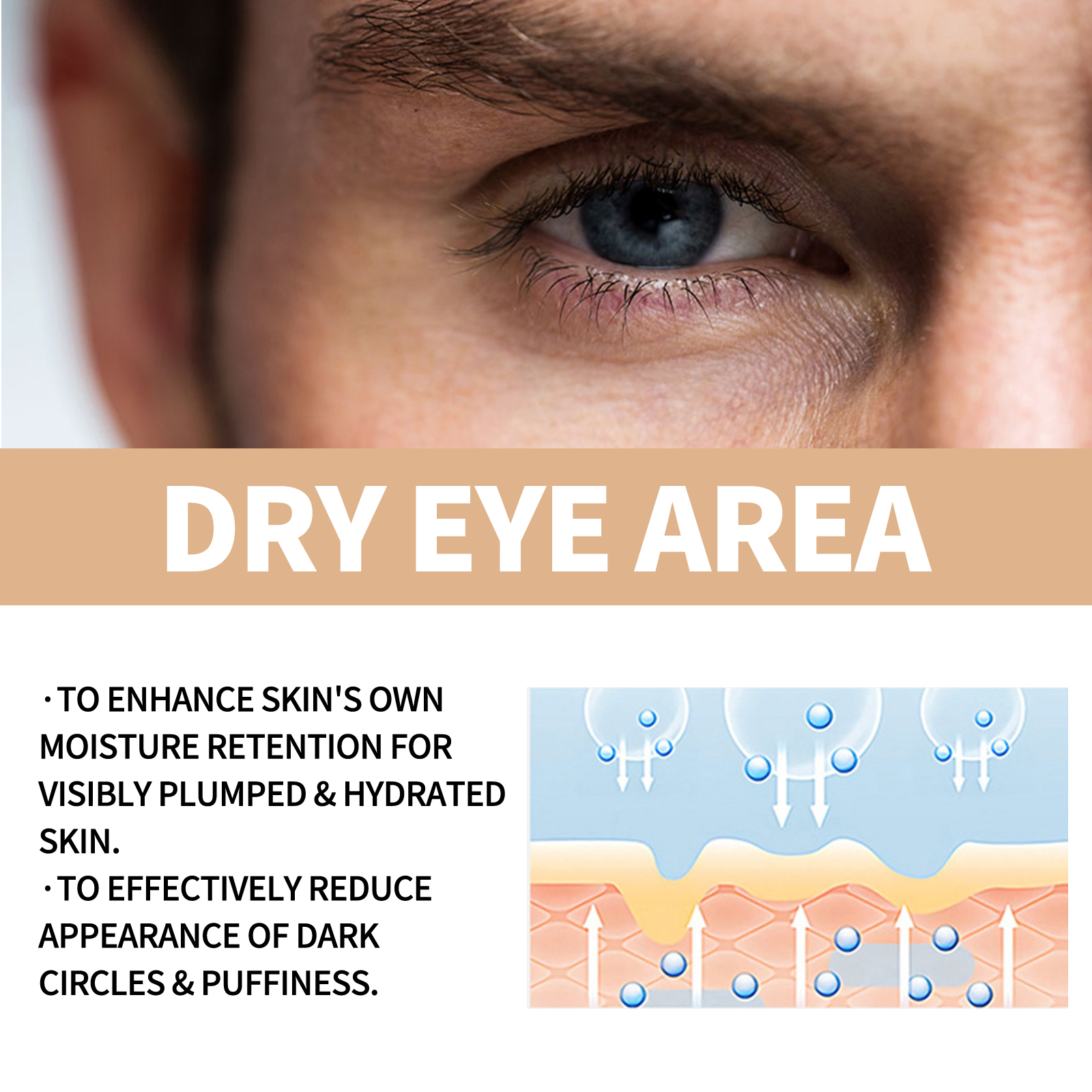 Men's Retinol Eye Cream Eye Ba - Milk Thistle Silymarin ulasan dan harga