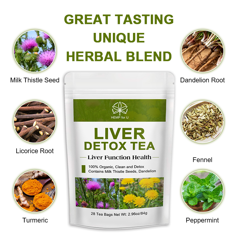 Organic Liver Detox Tea with D - Dandelion Detox Tea ulasan dan harga