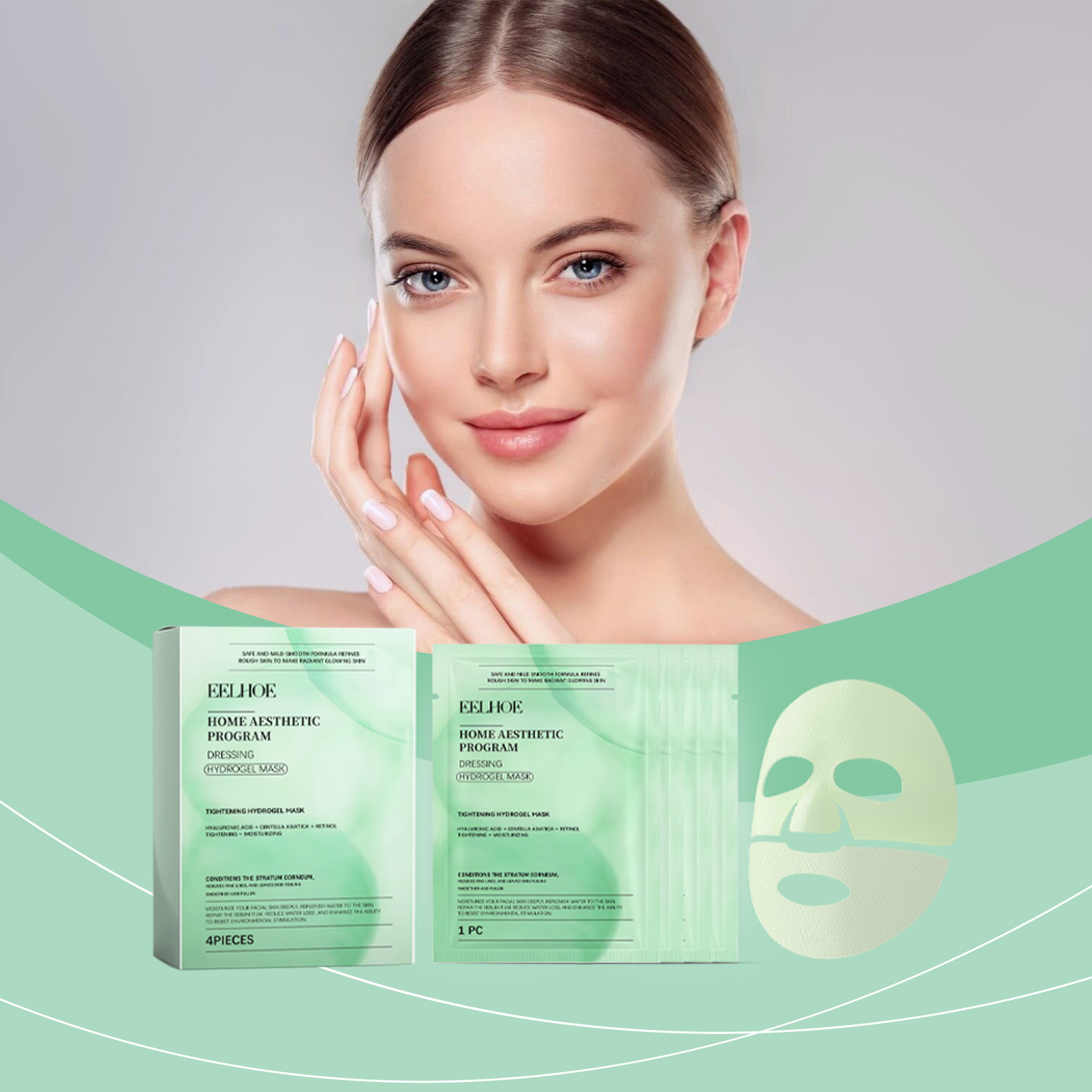 Tightening Hydrogel Mask Effec - Milk Thistle Silymarin ulasan dan harga