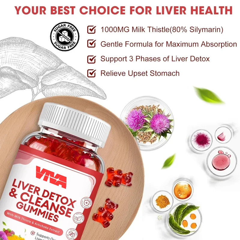24 Potent Herbs for Liver Deto - Milk Thistle Silymarin ulasan dan harga